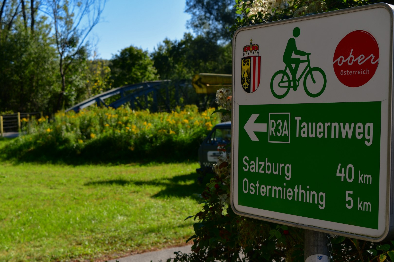 Weiter auf dem Tauernradweg