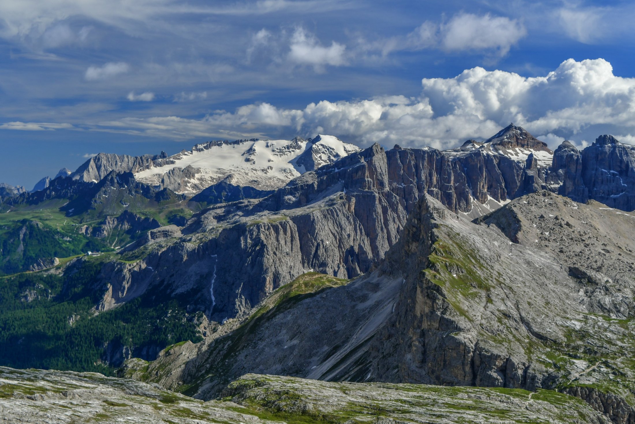 Piz Boe von der Puezhütte