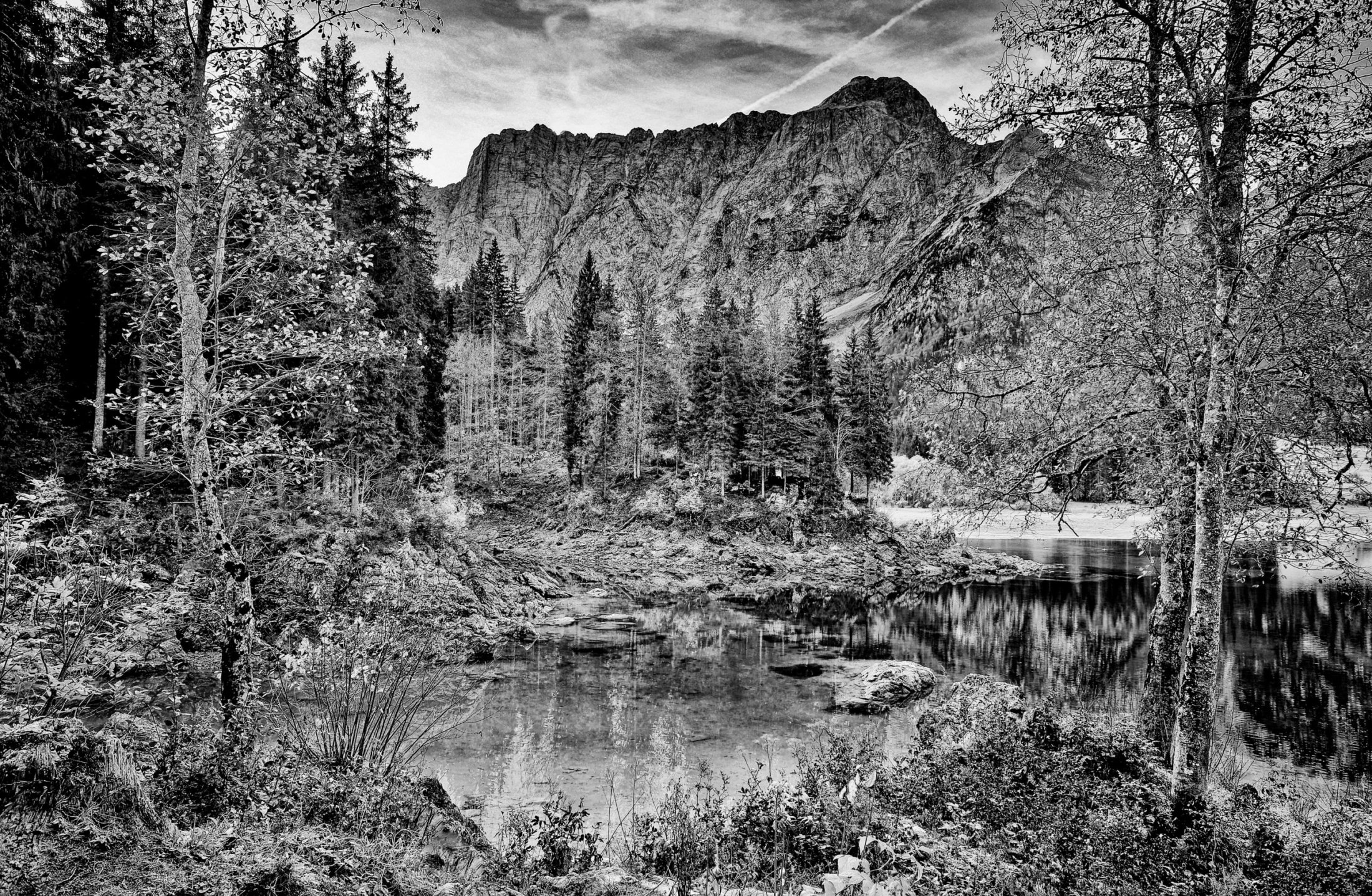 Lago di Fusine Superiore in Morning Light