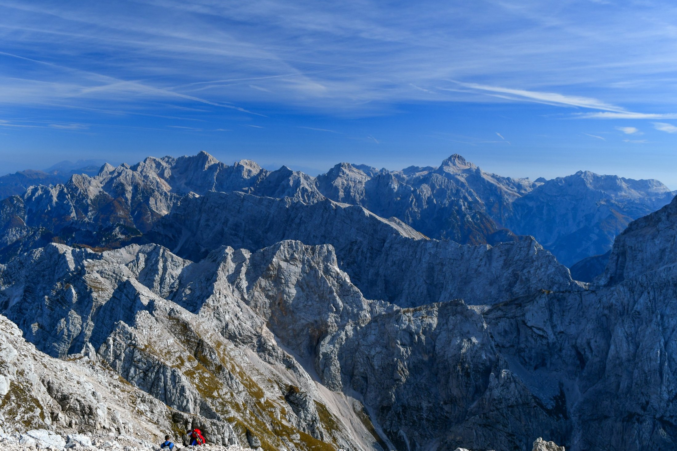 Triglavblick vom Mangart