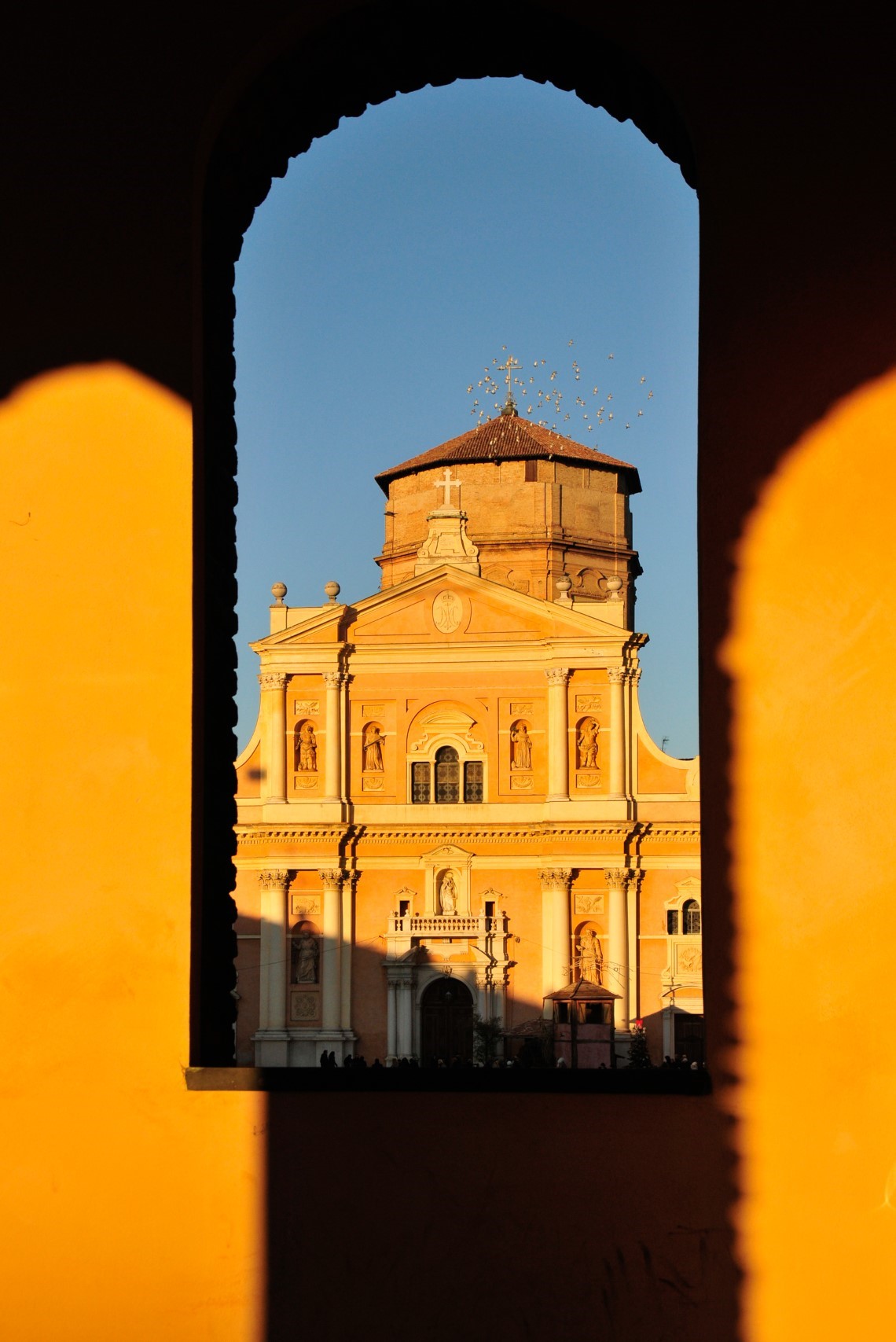 Cathedral in Carpi before the last earthquake