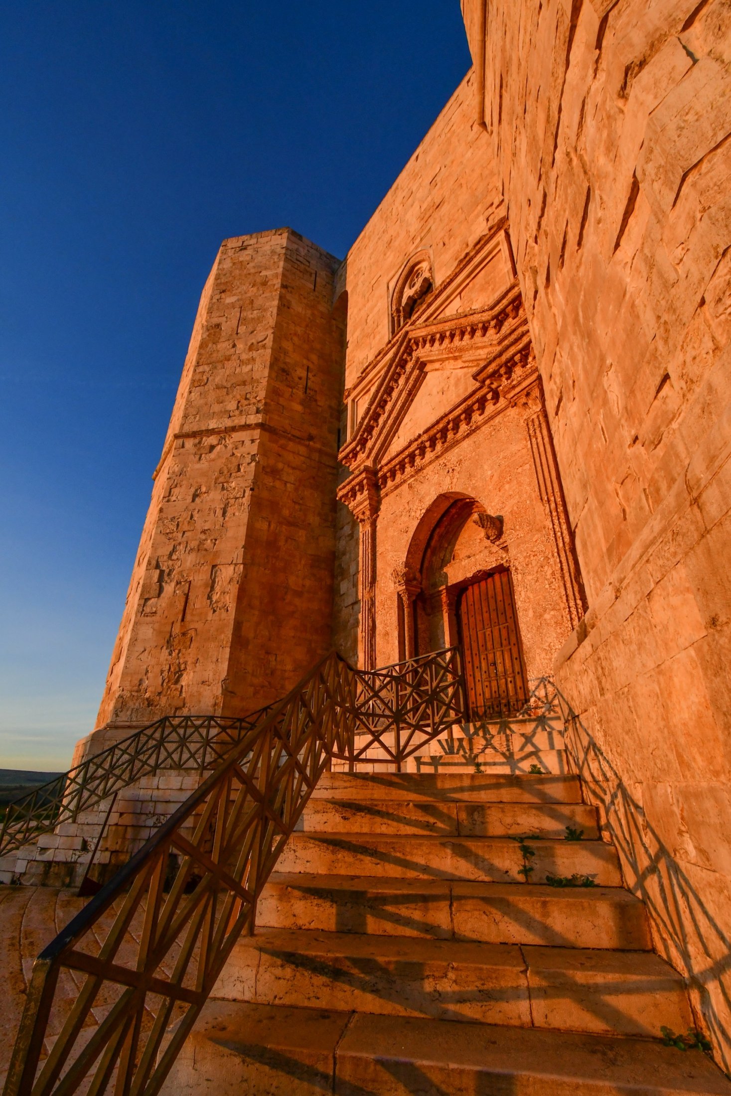 Castel del Monte in Morning Light