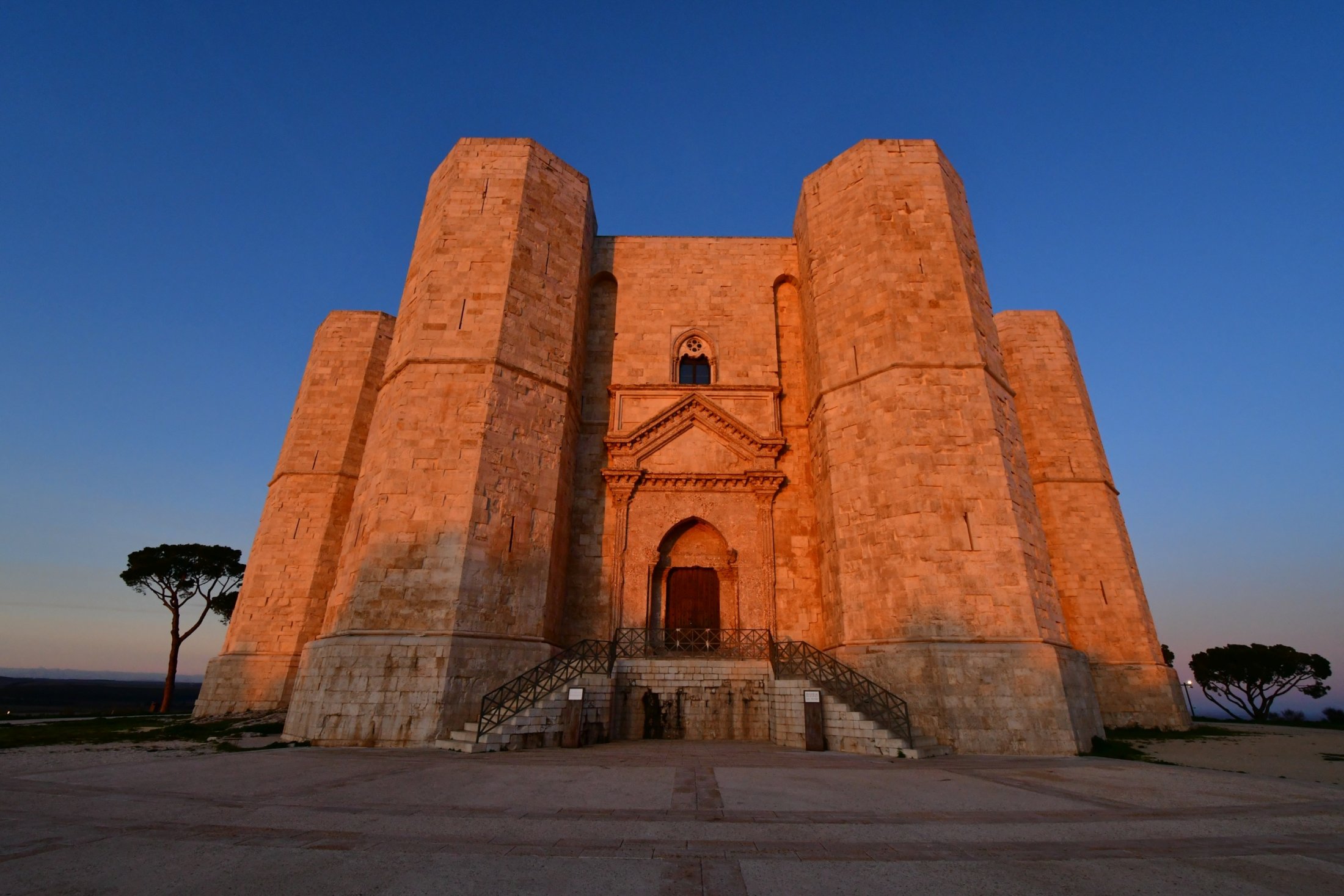 Castel del Monte in Morning Light