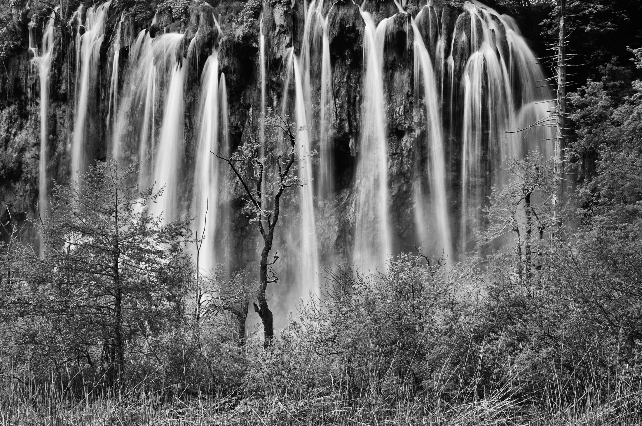 Wasserfall im NP Plitvic, Kroatien