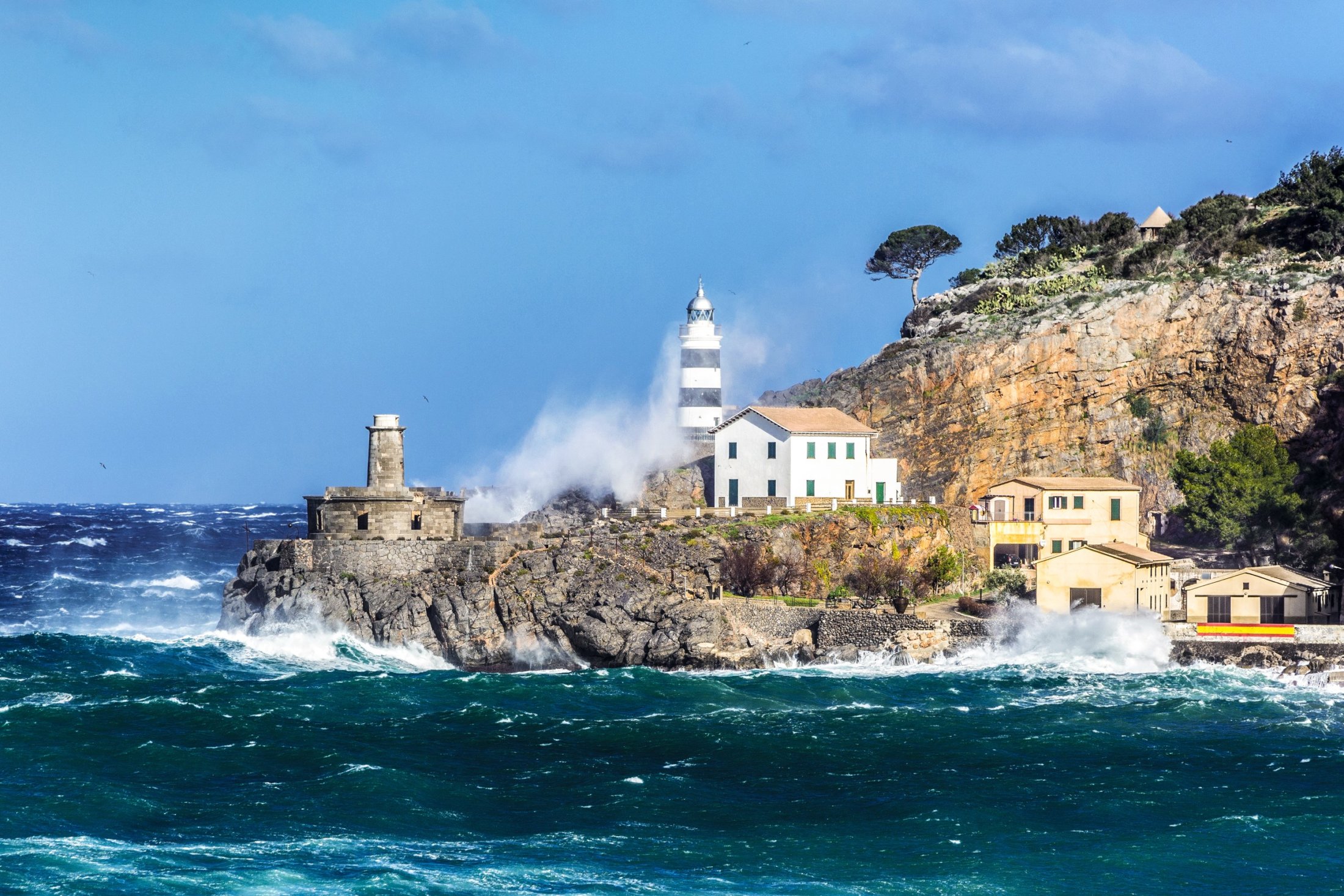 Lighthouse in Port de Soller