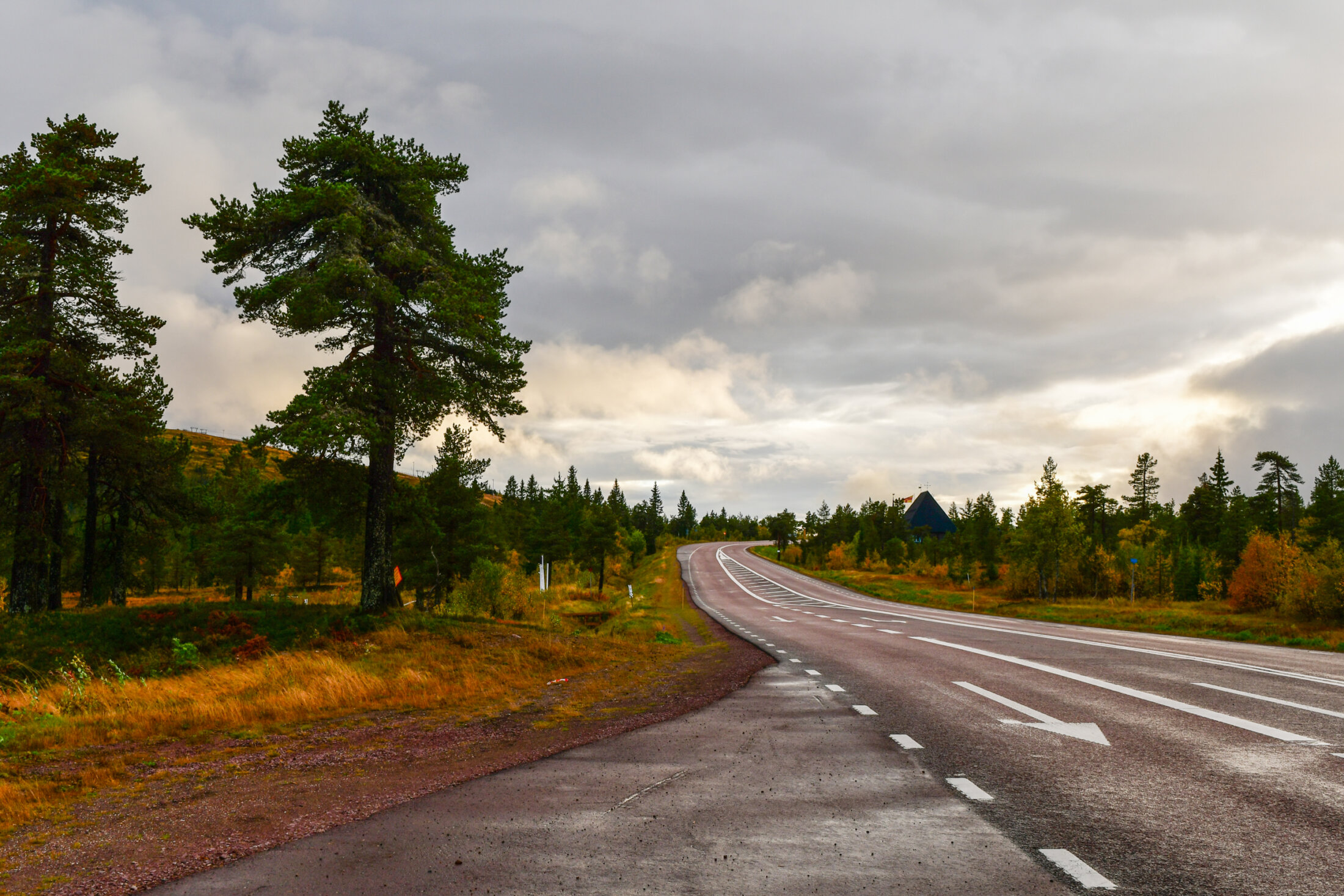 Nordlandstaße im Sälenfjäll