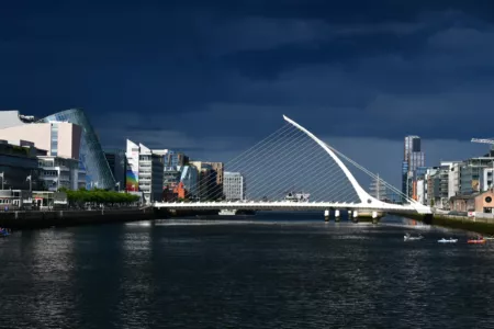 Samuel-Becket-Brücke in Dublin