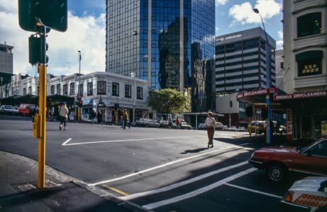 1991 street view in Auckland, NZ