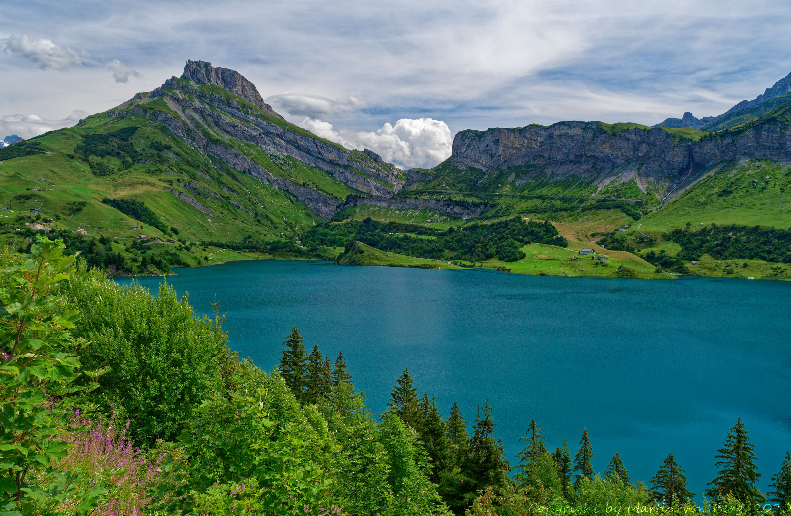 Bike-Tour Lac de Roselend im Beaufortain