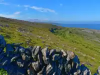 Erster Aufstieg zum Ringfort