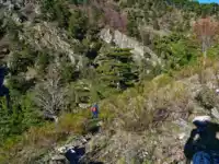 Abstieg zur Cascata Amendolea