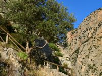 Steiler Aufstieg in der Gole del Raganello