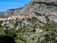 Blick auf Civita Alto